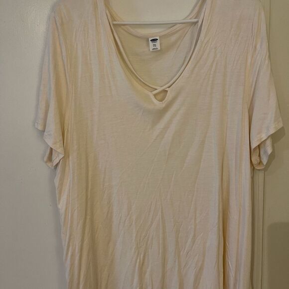 Plus Size XXL Cross Tie Old Navy Shirt - Picture 3 of 3